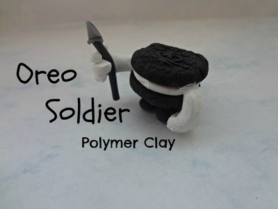 Oreo Soldier Tutorial From Wreck it Ralph (polymer clay tutorial)