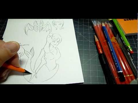 Rhodia Pencil on dotPad paper test