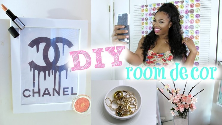 5 DIY Room Decor Ideas! DIY Selfie Back Drop! Tumblr Inspired DIY's Cute, Cheap & Affordable!