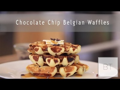 Chocolate Chip Belgian Waffles | Byron Talbott