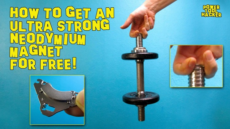 DIY#1: How to get two Ultra Strong Neodymium Magnets for free from an HDD