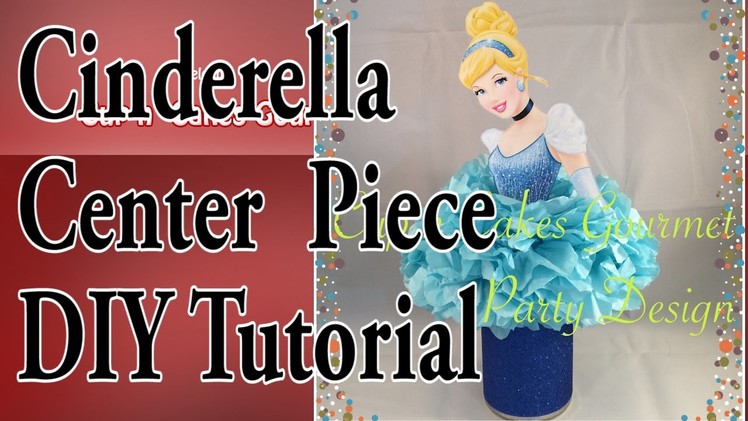 DIY Cinderella Center Piece SUPER EASY and CHEAP !