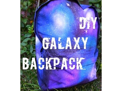 DIY GALAXY BACKPACK! by Redhead