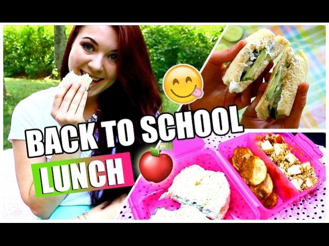 DIY Healthy Lunch for School QUICK & EASY | #BTSwithAmanda