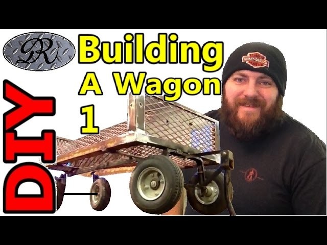 ★DIY Homemade Wagon Build Project. One Man's Trash Is Another Man's Treasure