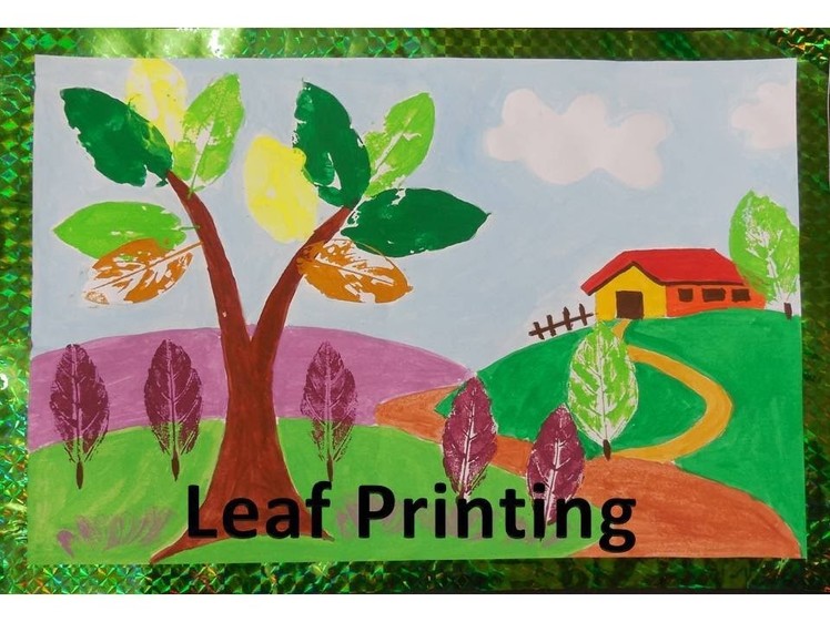 DIY - How to do Leaf Printing
