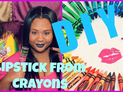 DIY - How To Make Lipstick From Crayons