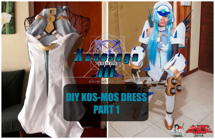 DIY KOS-MOS Version 4 Cosplay: Dress Tutorial [Part 1.3]