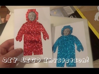 DIY LEGO Invitation!