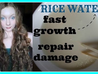DIY Rice Water FAST GROWTH+REPAIR DAMAGE