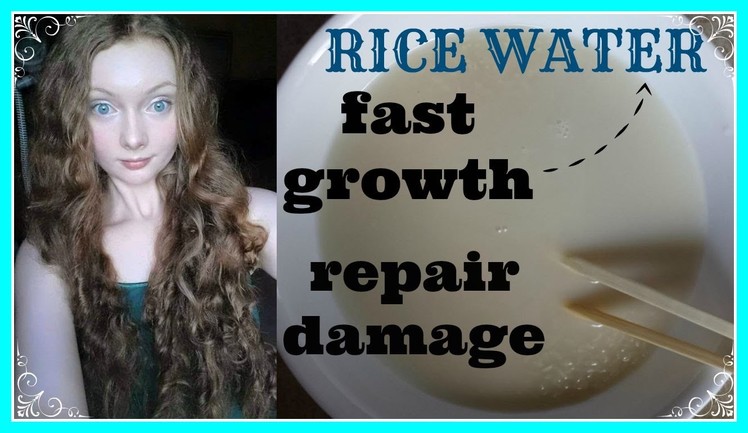 DIY Rice Water FAST GROWTH+REPAIR DAMAGE