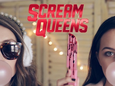 DIY SCREAM QUEENS COSTUMES + PINK CHAMPAGNE CUPCAKES