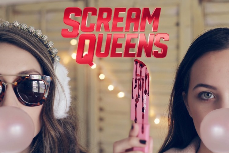 DIY SCREAM QUEENS COSTUMES + PINK CHAMPAGNE CUPCAKES