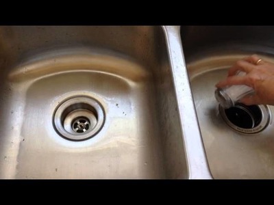DIY Stainless Steel Sink Cleaner