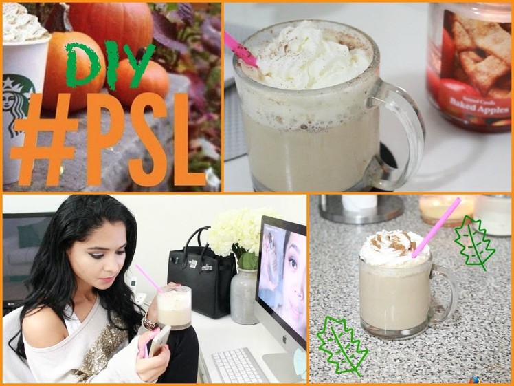 ♡ DIY Starbucks Pumpkin Spice Latte | Quick &Easy |