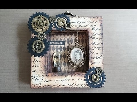 DIY: Steampunk Shadow Box - Treasure You