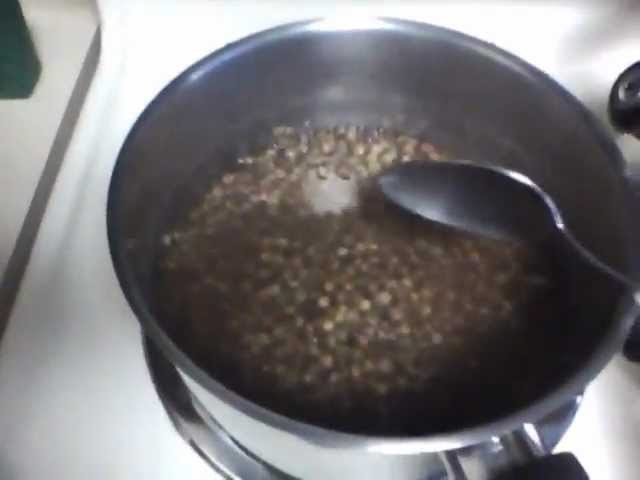 How to cook dried lentils
