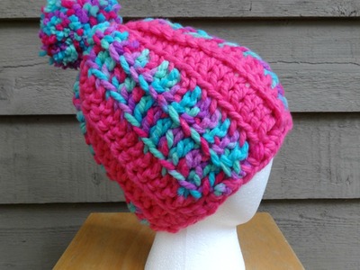 How To Crochet the All About Fun Hat, Episode 256