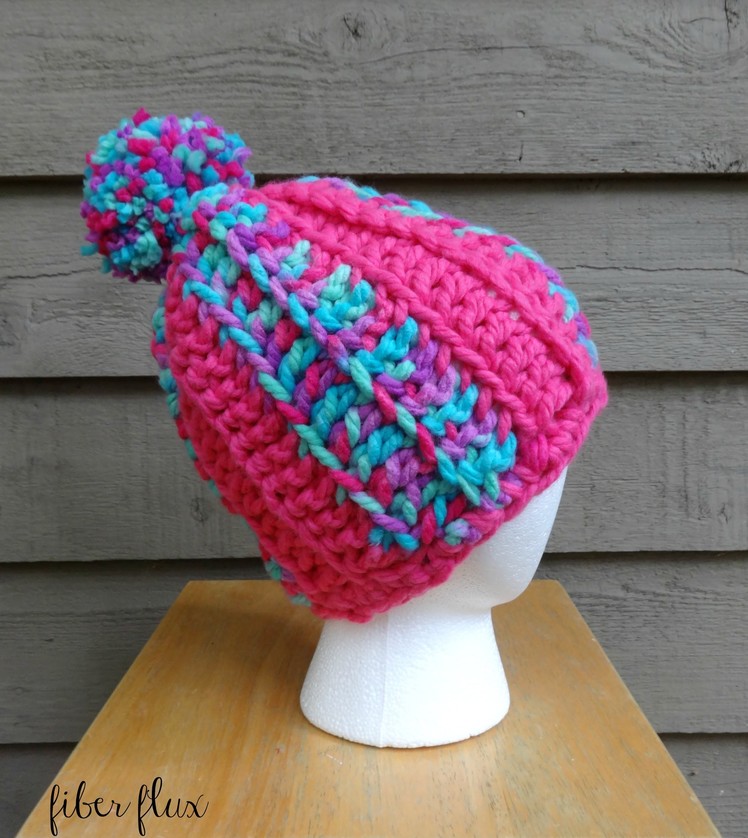 How To Crochet the All About Fun Hat, Episode 256