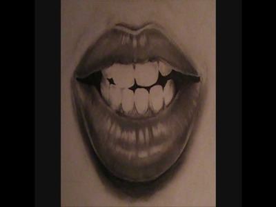 How To Draw: Lips & Teeth