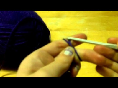 (How to learn Crochet )Crochet lesson 1 of 6 Chain