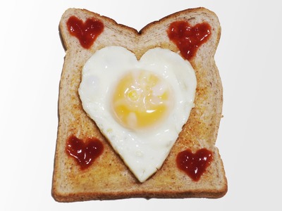 How to Make a Heart Fried Egg - Valentine's Day Breakfast