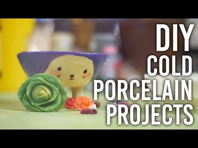 How to Make Cold Porcelain Projects : DIY