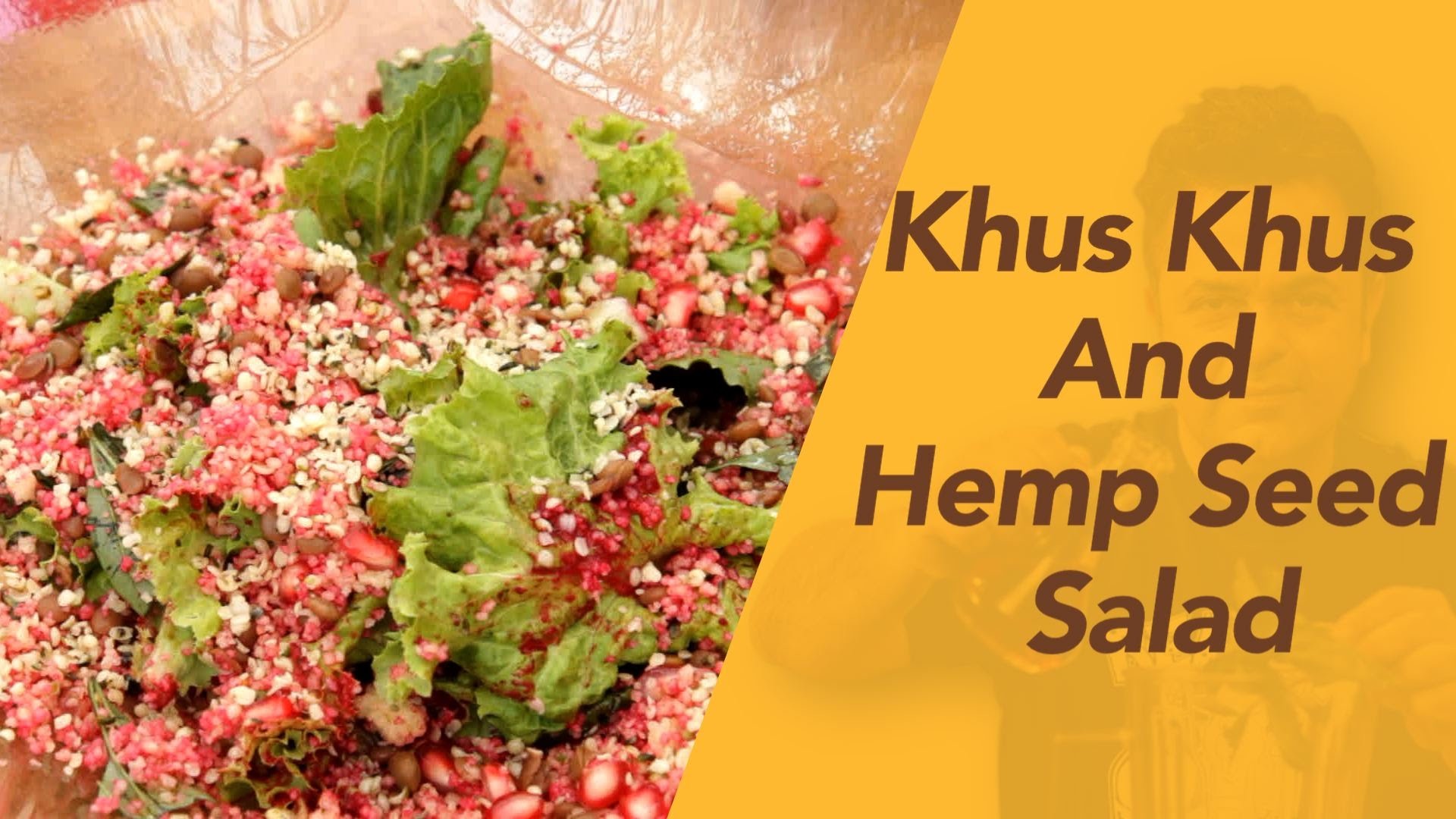 How To Make Khus Khus (Poppy Seeds) & Hemp Salad