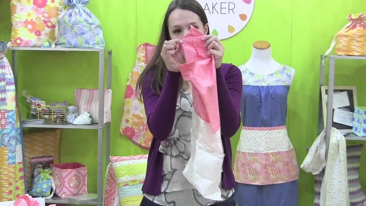 How to Put a Gusset on a Bag - Jeni Baker - Fall Quilt Market 2013