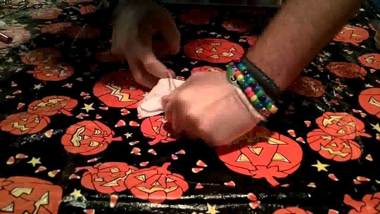 How to Tie Dye Tapestry - Free Folding