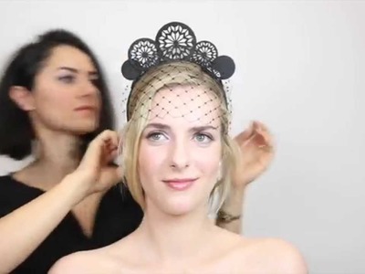 How to wear a Crown or a Fascinator: Different ways you can style your hair