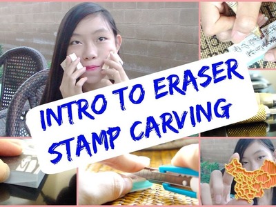 Intro to Eraser Stamp Carving-DIY stamps