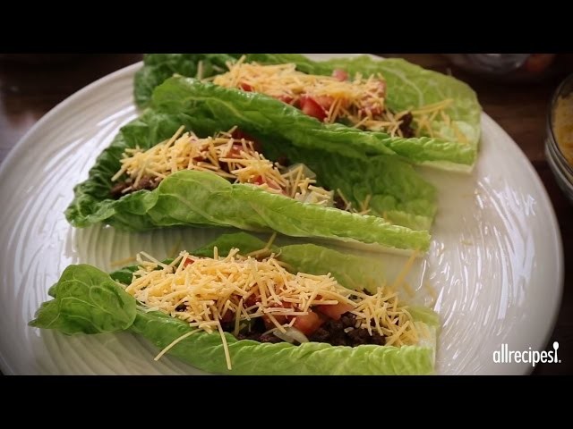 Low-Carb Recipes - How to Make Lettuce Leaf Tacos
