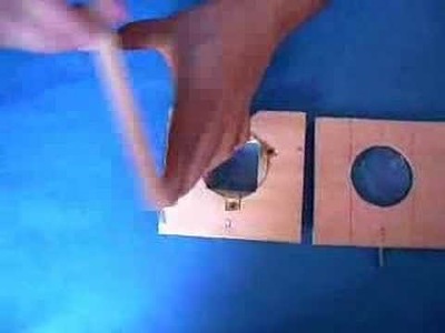 Make a slide projector using commonly available materials