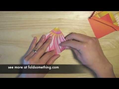 Make custom origami book marks from the square base