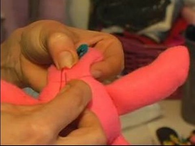 Making Plush Toys & Stuffed Dolls : Putting a Mouth on a Stuffed Doll