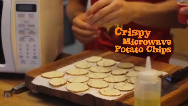 Microwave Potato Chips (Salt and Vinegar) - Surprisingly Incredible