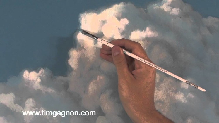 Painting clouds in oil or acrylic, tips tricks and techniques follow up video from Tim Gagnon Studio