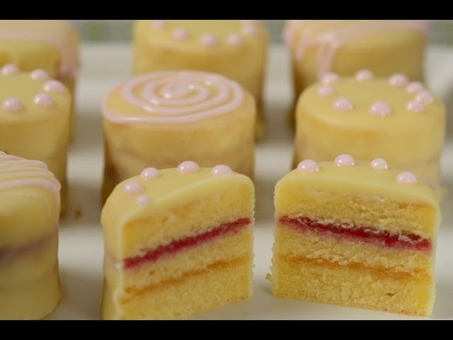 Petit Fours Recipe Demonstration - Joyofbaking.com