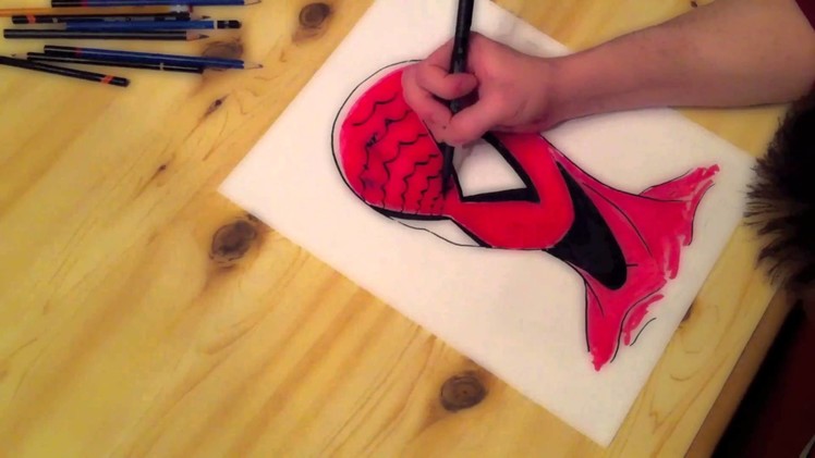 Speed Drawing: Spiderman
