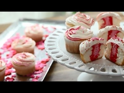 Valentine's Recipes - How to Make Sweetheart Cupcakes