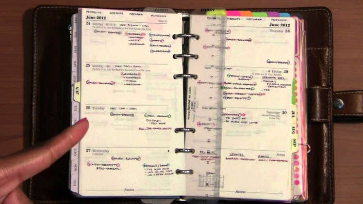 Ways of a Filofax (Part 2) - The Priority Calendars