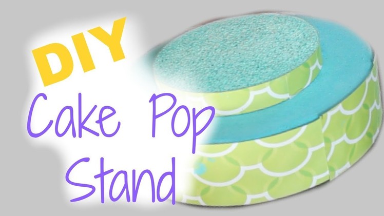DIY BIRTHDAY BASH: Cake Pop Stand ♡ || MickIsAMom