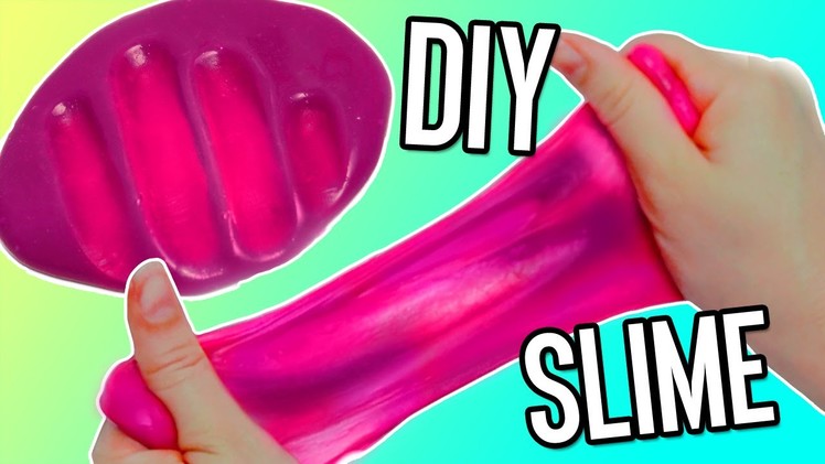 DIY color-changing slime! Only 3 ingredients! (No borax.no liquid starch)| DIY Halloween