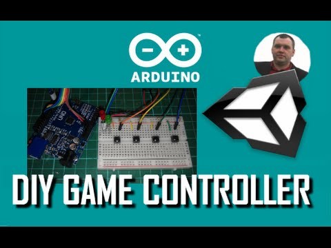 DIY game controller based on Arduino with Unity3d game 2.3