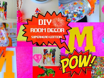 DIY Room Decorations | Superhero Edition