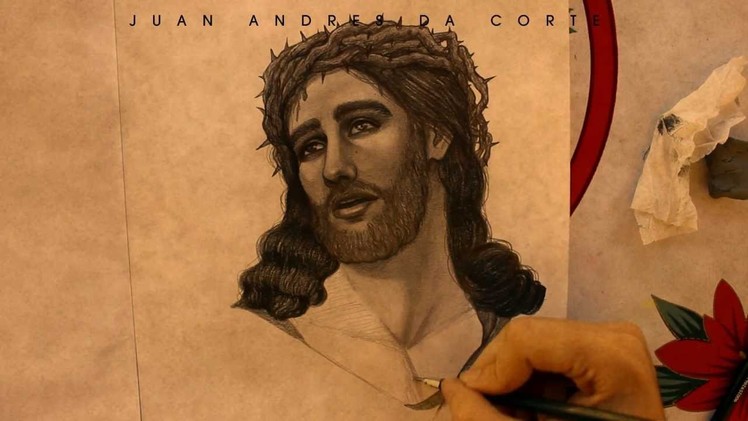 Drawing Jesus Christ By Juan Andres