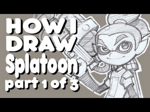 How I Draw Splatoon - 1. 3
