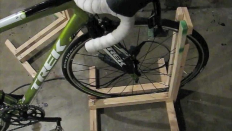 How to Build a Bike Stand (make a Bike Rack) CHEAP! $2-$5
