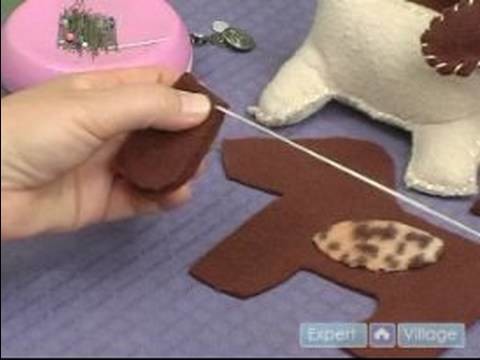 How to Make a Stuffed Animal : How to Make Ears for a Stuffed Animal